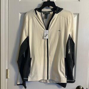 NWT-Ralph Lauren zip front hoodie/jacket, sz XL.